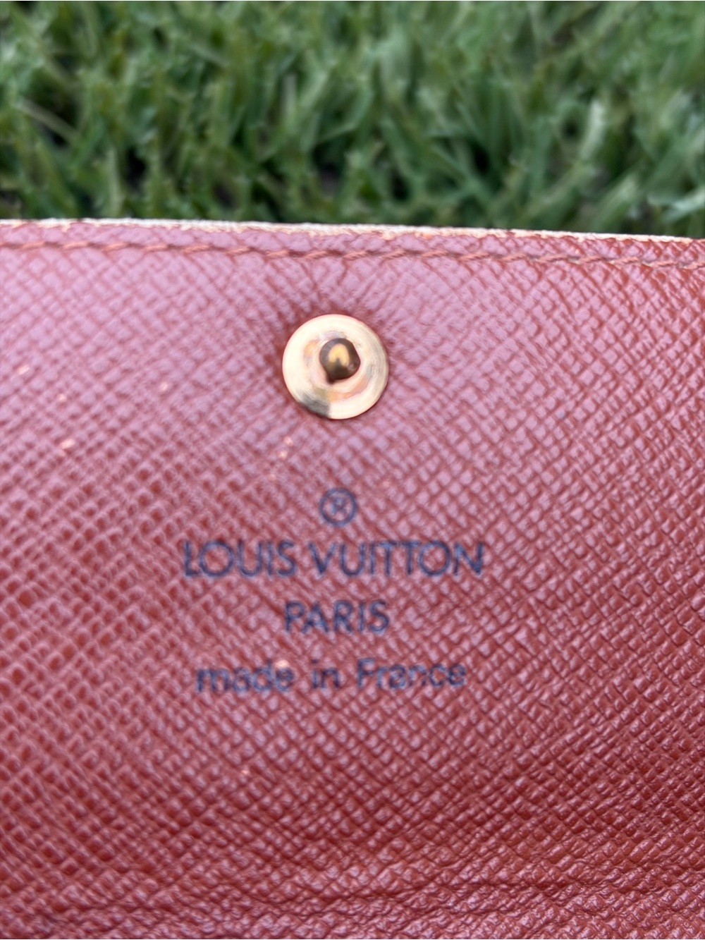 Authentic Louis Vuitton Monogram Long Wallet France Vintage - Picture 5 of 11